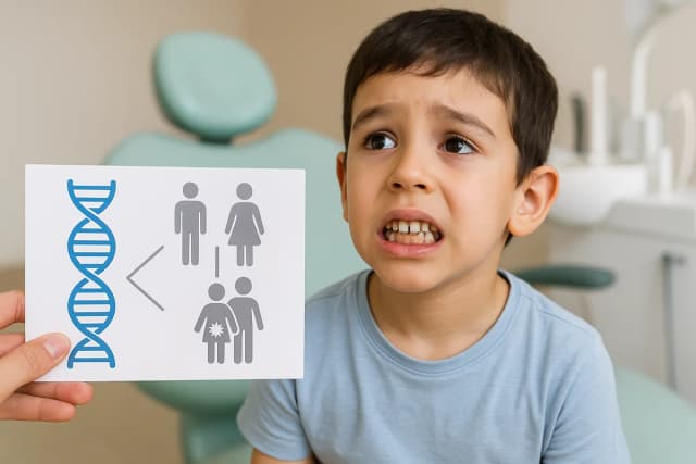 ژنتیک و نقص تکامل مینا در کودکان | نگاهی علمی به علل بروز